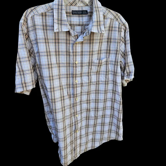 Faded Glory Button Down Shirt Men Size L - Picture 2 of 16